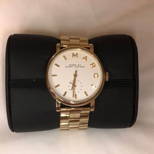 Marc by Marc Jacobs Gold Baker Watch